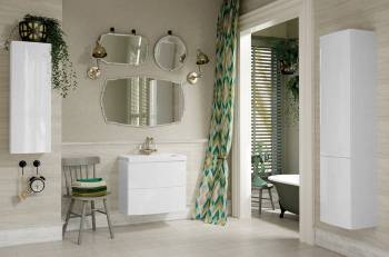 Шкафчик EASY 35 белый CERSANIT P-SW-EAS/Wh. Фото